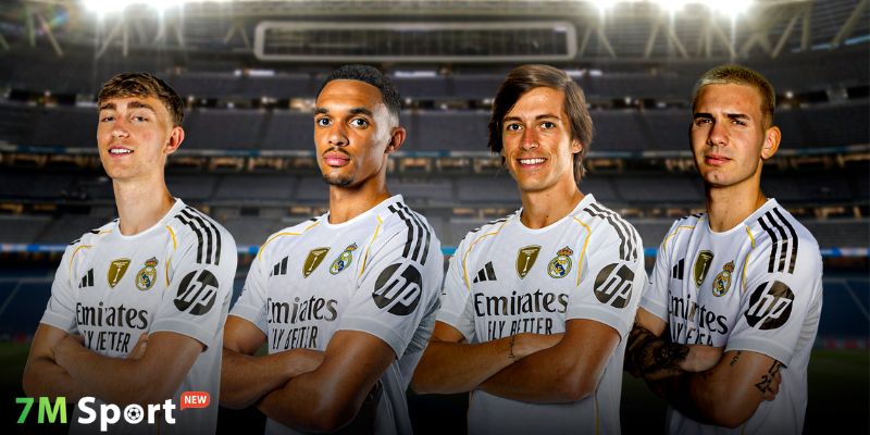 Khám phá đội hình Real Madrid theo từng tuyến